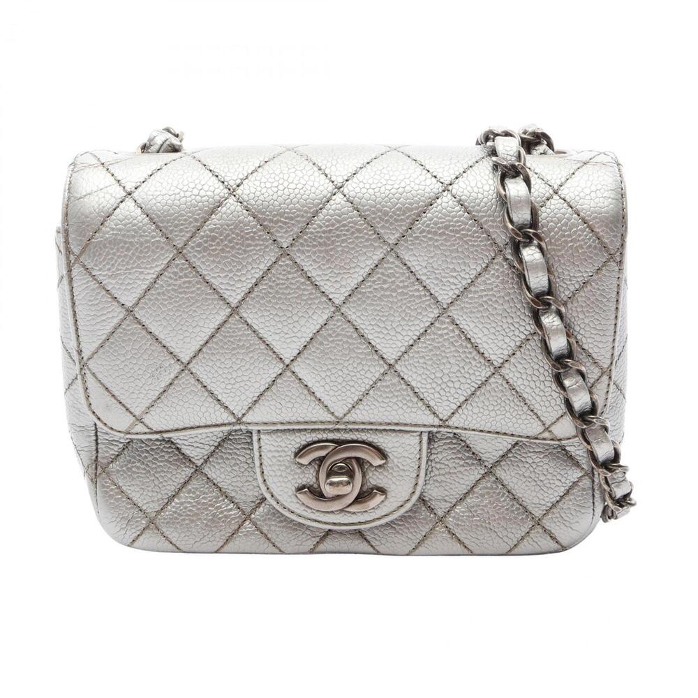 Chanel Mini Matelassé Shoulder Bag/Handbag, Caviar Leather (Grained Calfskin)...